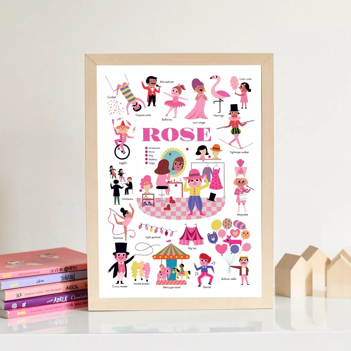 Mini poster + stickers | 3-8 ans