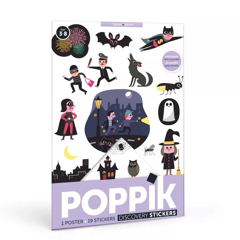 Mini poster + stickers | 3-8 ans