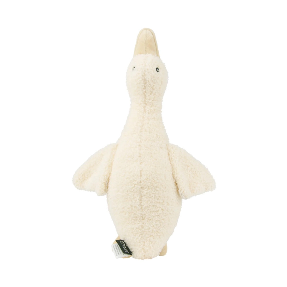 peluche oie sonore liva beige