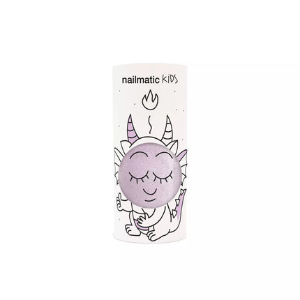 Vernis à ongles enfant rose à paillettes