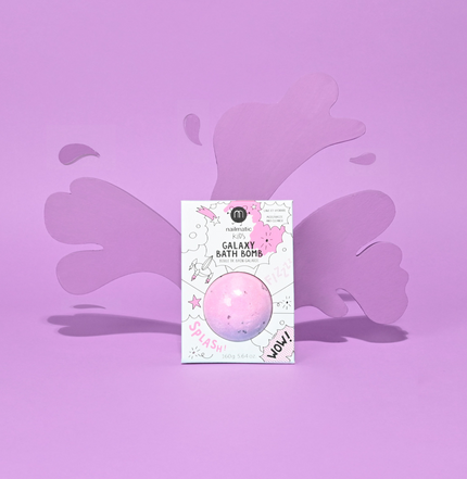 bombe de bain rose cosmic