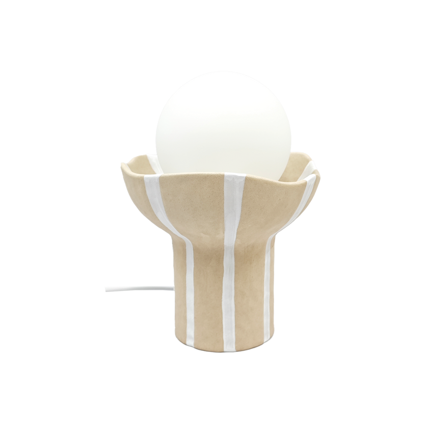 Lampe à Poser ALBERT – Chocolat ou Sable