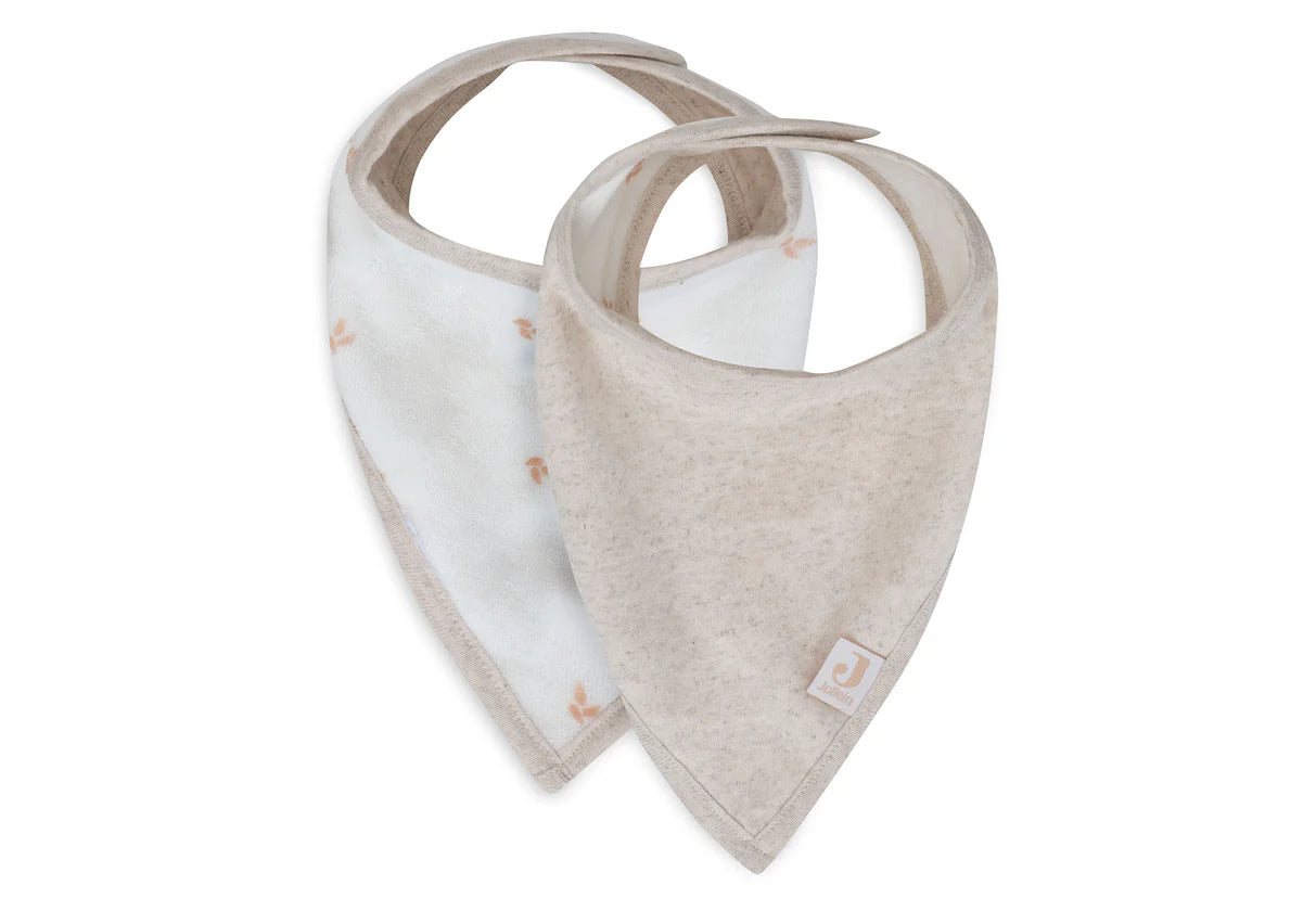 Lot 2 Bavoir Bandana | Harvest Natural