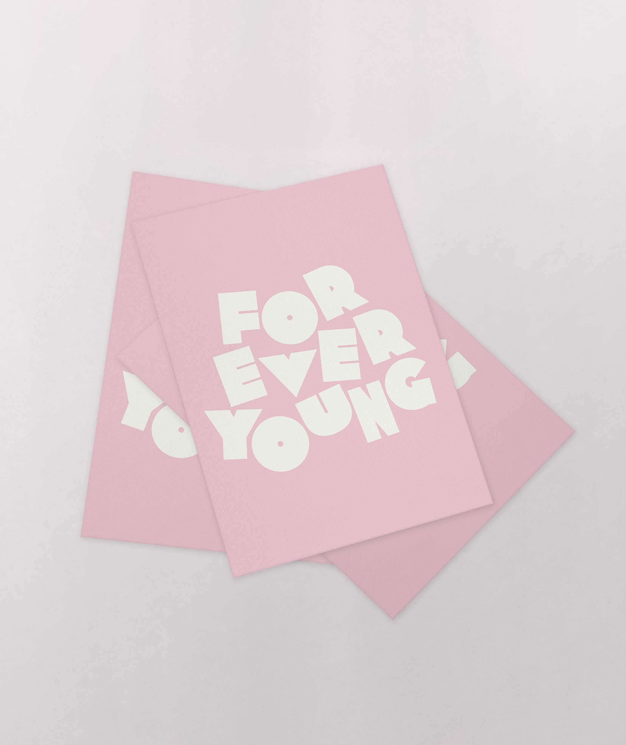 Cartes | Forever Young | Cartes postales Pop et Colorée