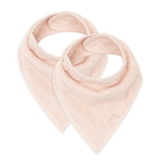 Lot 2 Bavoir Bandana | Pale Pink