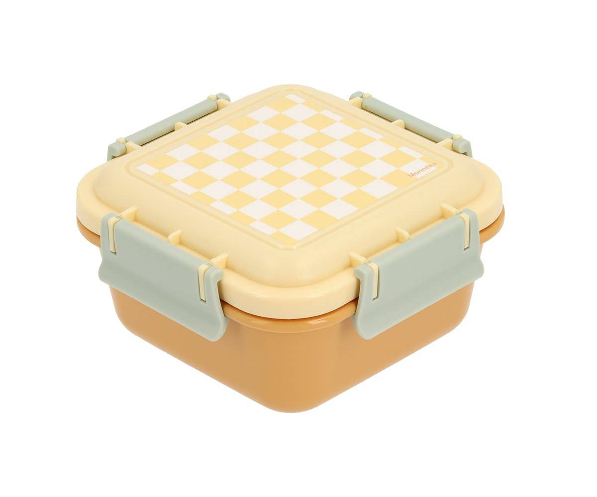 Grande Boîte à Déjeuner Échecs Jaune