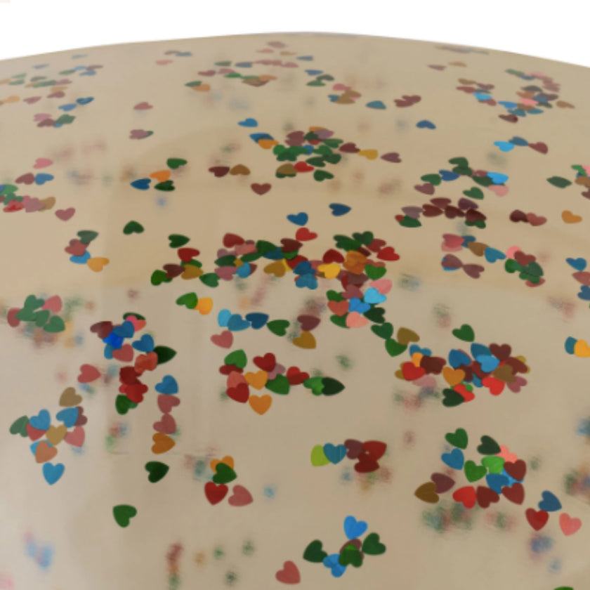 Bouée transparente | Paillettes