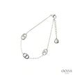 Bracelet fin maille marine acier inoxydable Sani