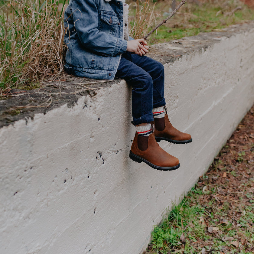 Chelsea Boots Enfant | #1563 Saddle Brown