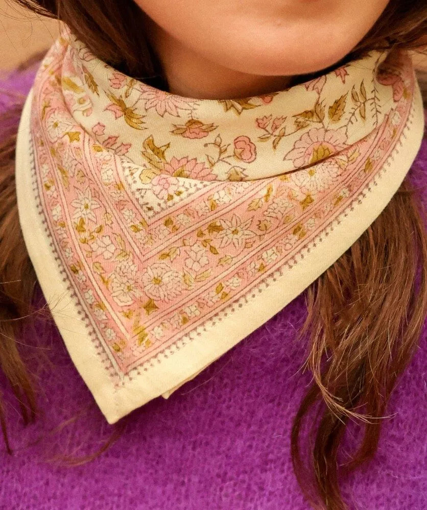 Petit Foulard | Belize Rose Poudre