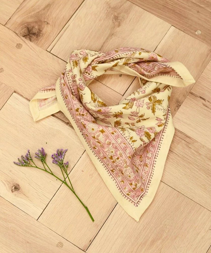 Petit Foulard | Belize Rose Poudre