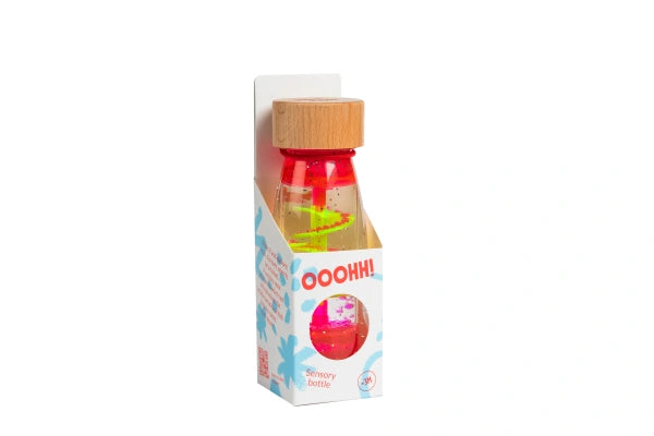 Bouteille sensorielle | Spiral Pink
