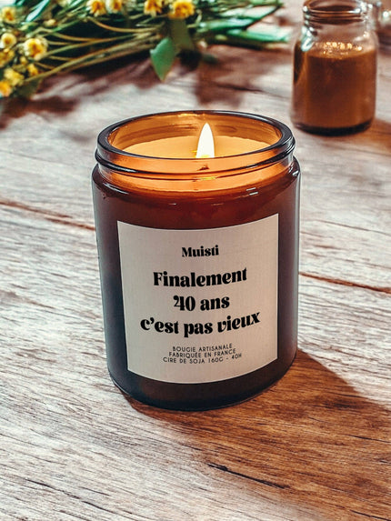 Bougie Parfumée | Finalement 40 ans c'est pas vieux