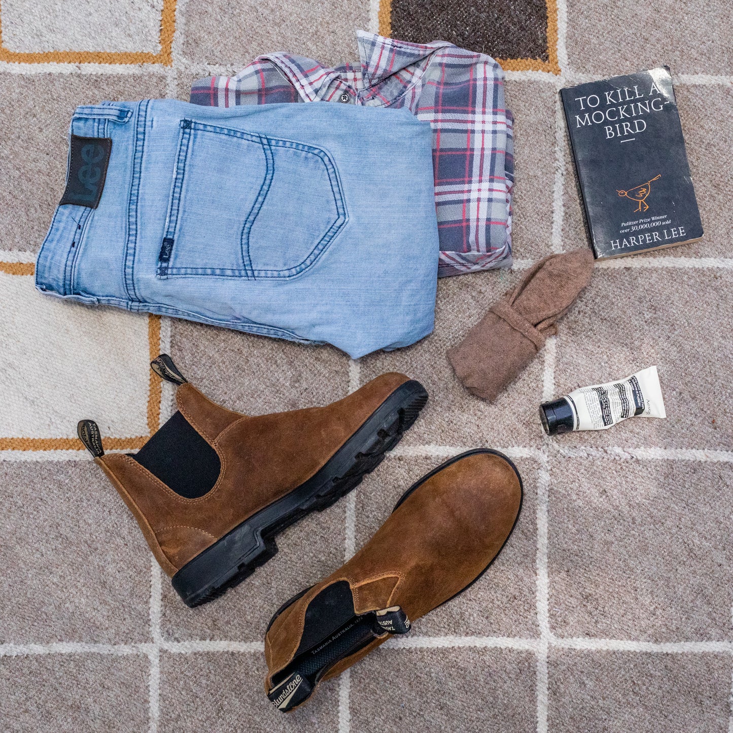 ORIGINAL CHELSEA BOOTS - WAXED SUEDE #1911 TOBACCO