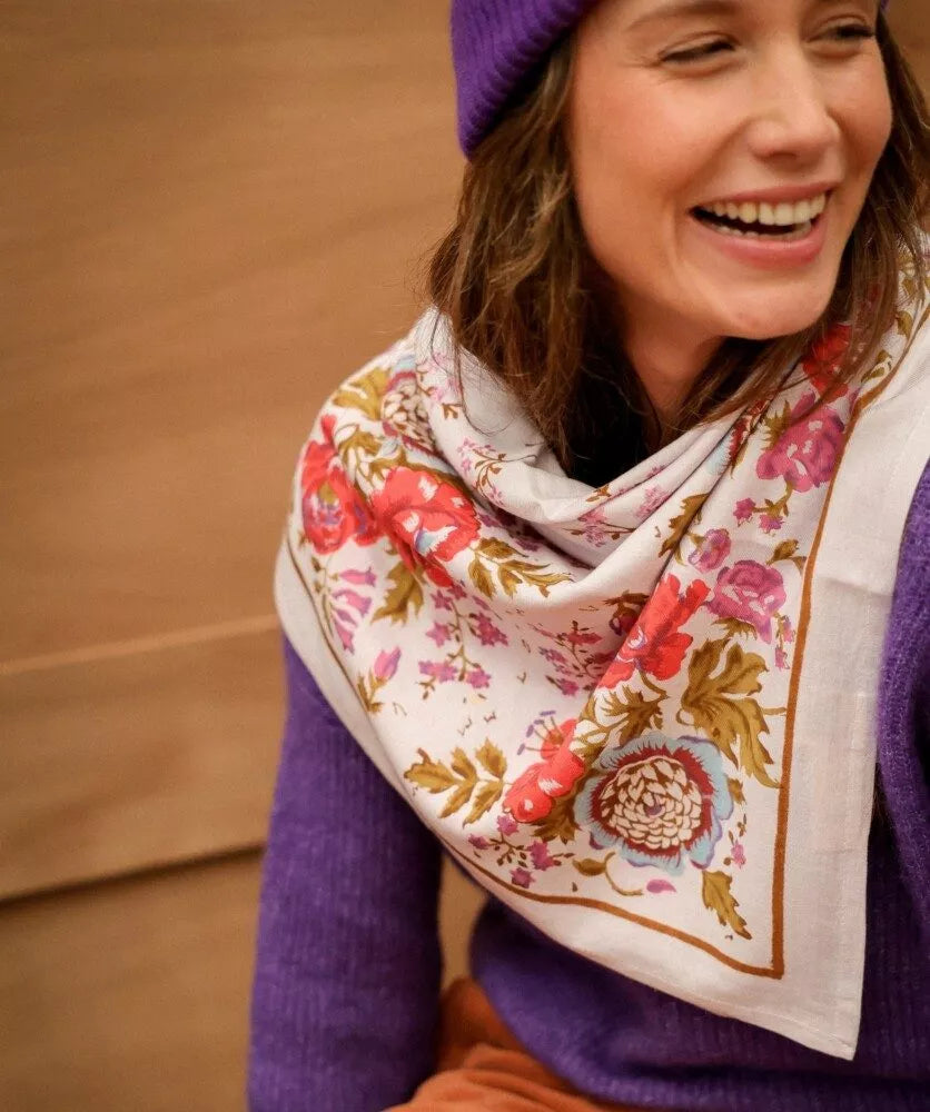 Grand Foulard | Jeanet Lilas