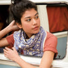 Grand Foulard | Anjali Cobalt