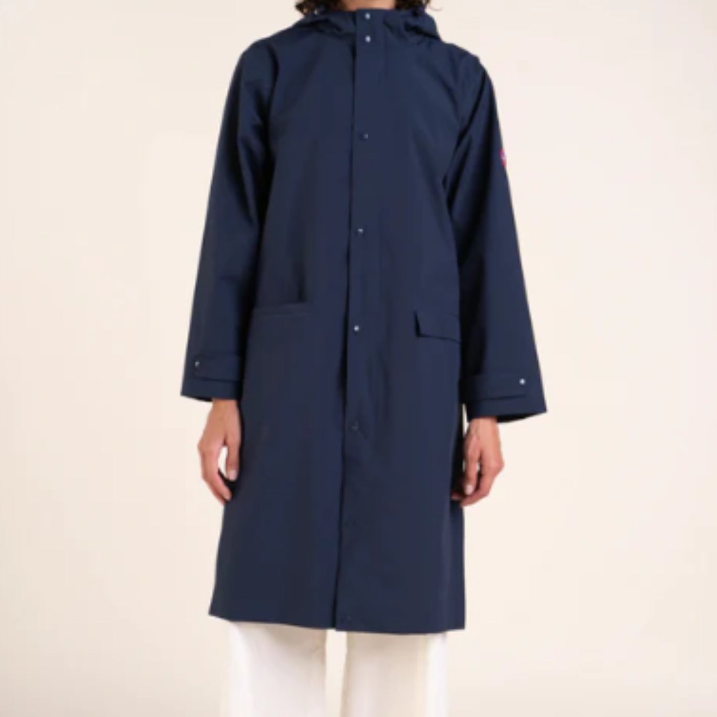 Flotte⎥Grennelle Bleu marine - Parka longue