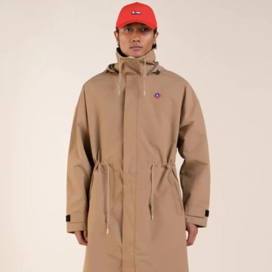 Flotte⎥Caumartin Beige - Imperméable long oversize