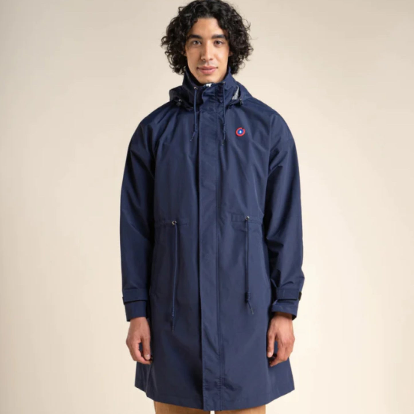 Flotte⎥Caumartin Bleu - Imperméable long oversize