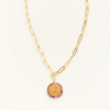 Collier médaille dorée | Palma Sunset