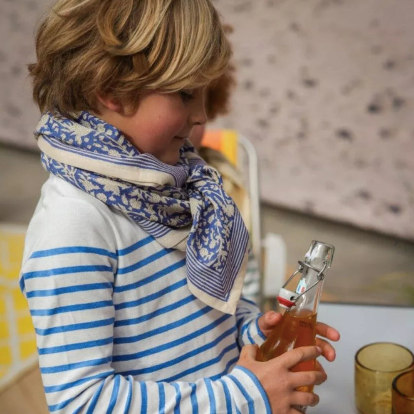 Grand Foulard | Anjali Cobalt