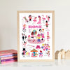 Mini poster + stickers | 3-8 ans