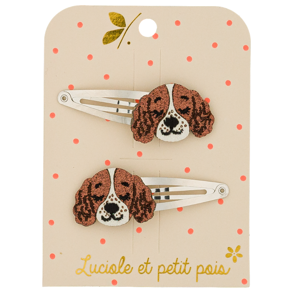 Barrettes Alba le springer (paire)
