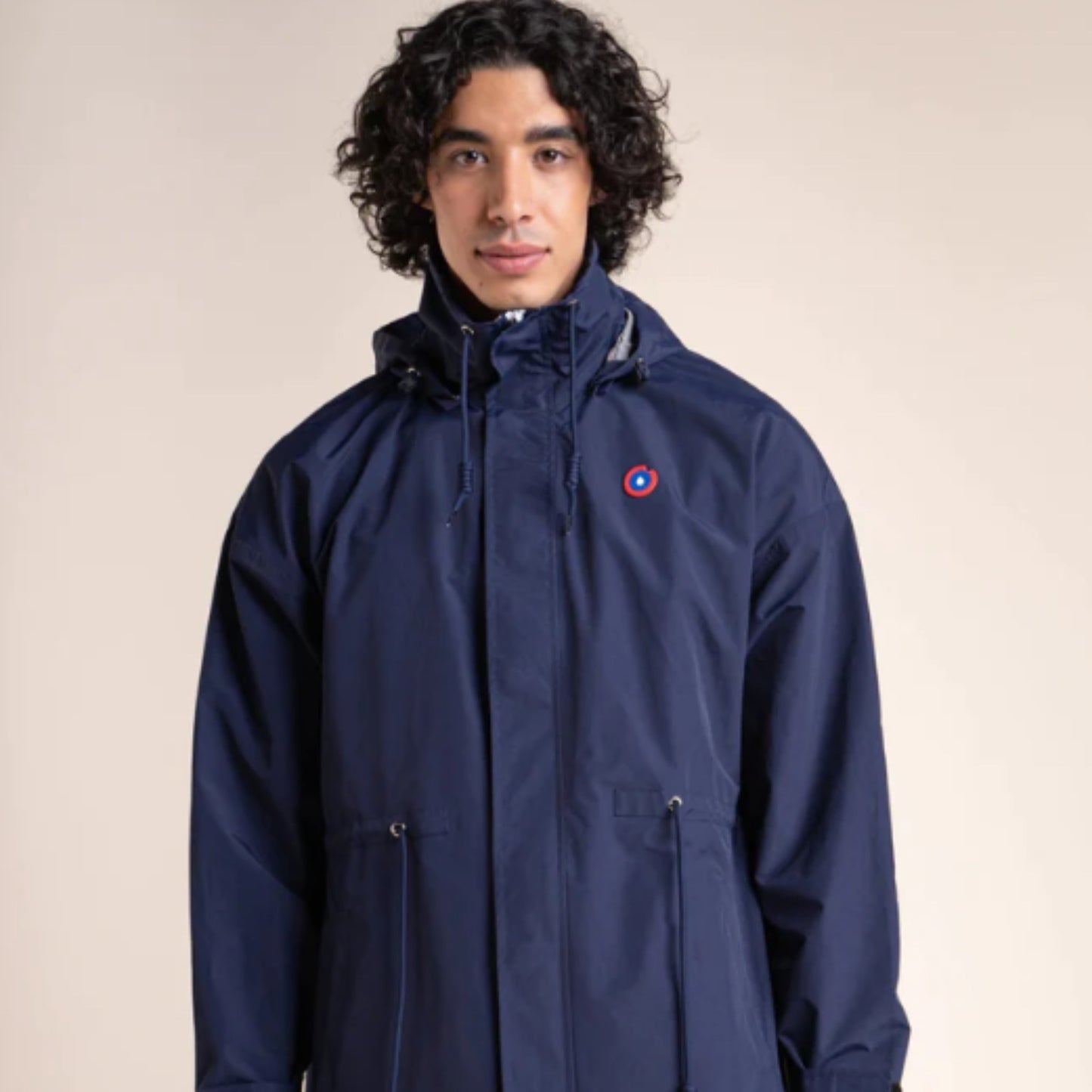 Flotte⎥Caumartin Bleu - Imperméable long oversize