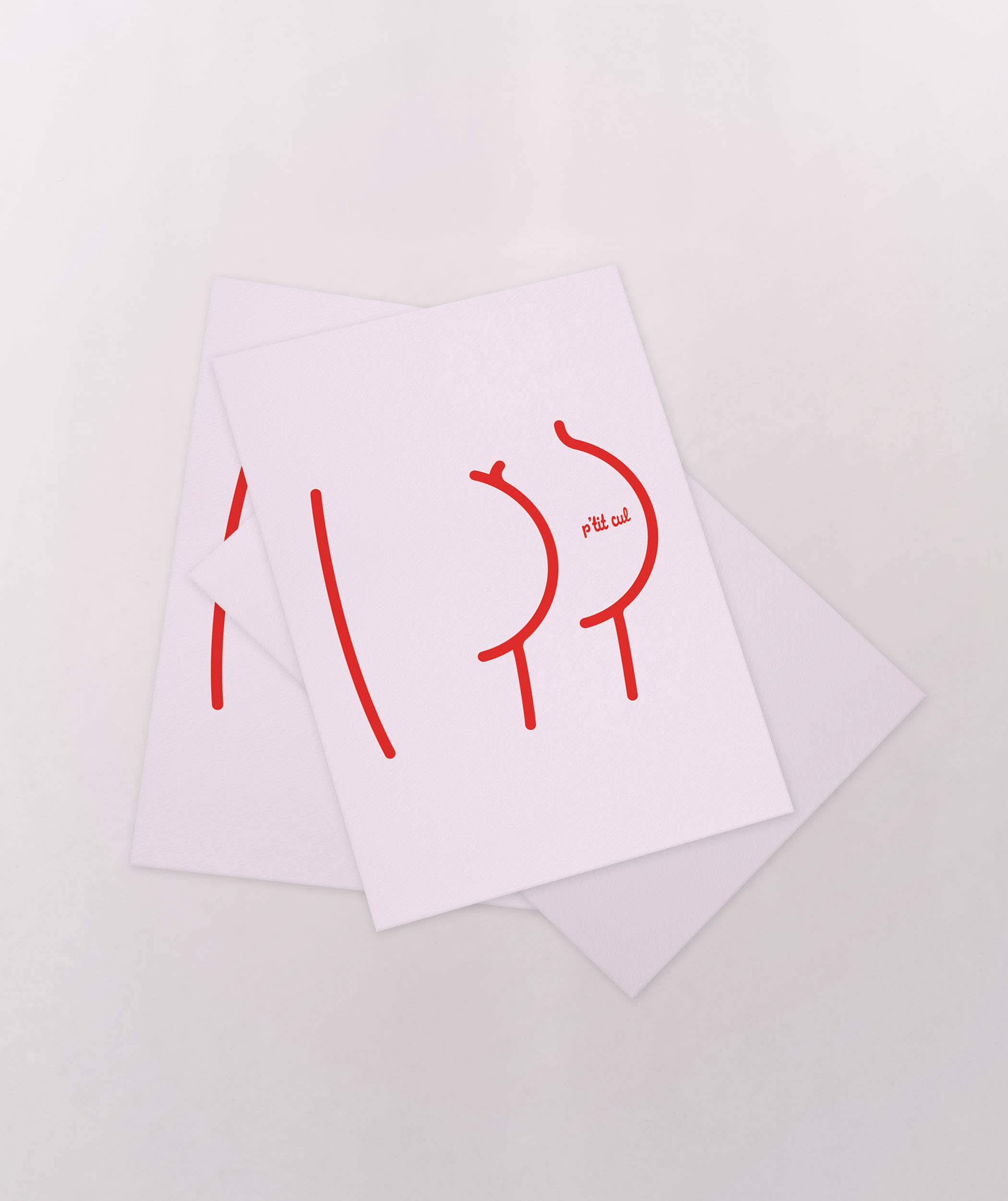 Cartes | P’tit cul | Cartes postales pour les toilettes