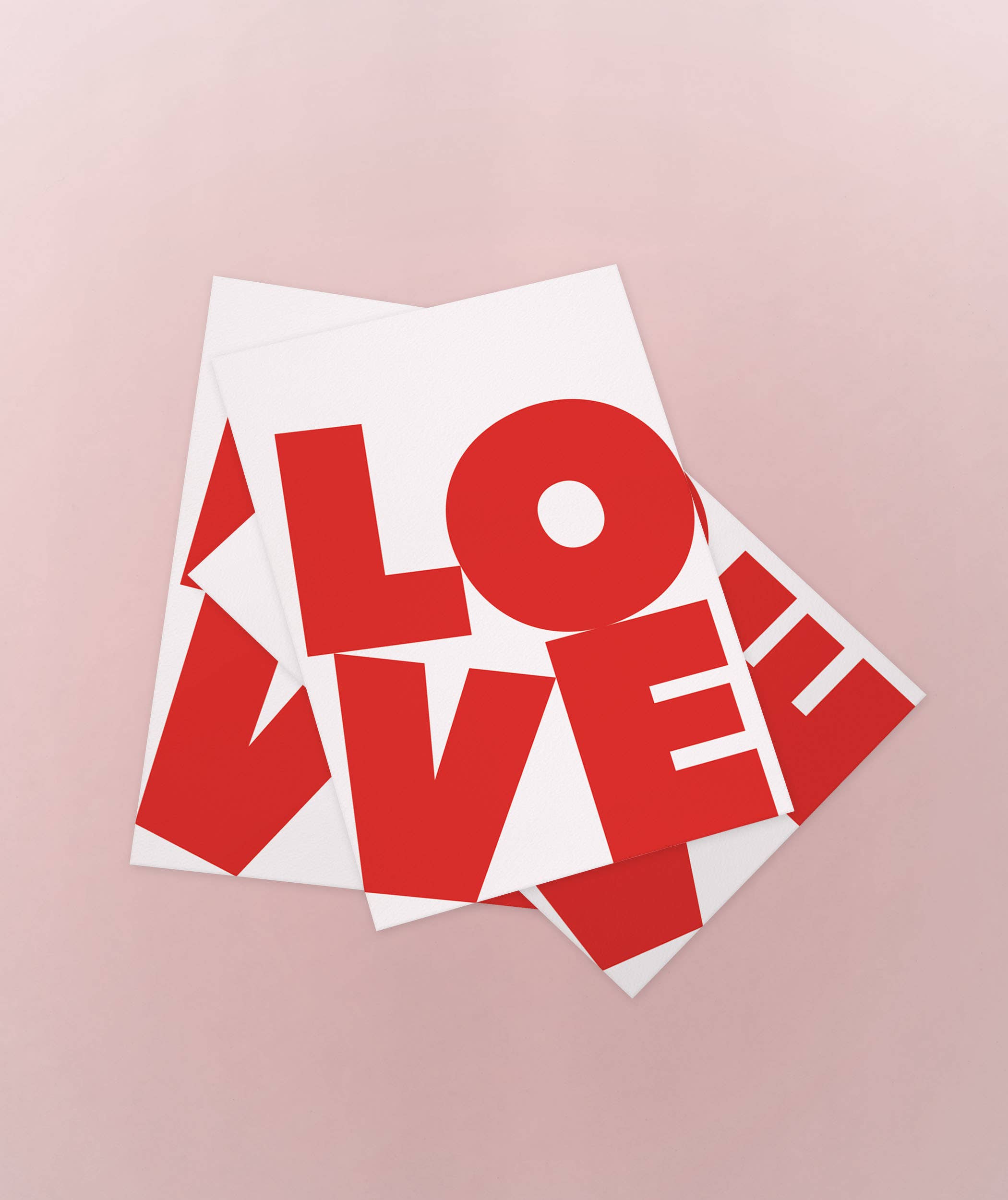 Cartes | LOVE | Cartes postales graphiques
