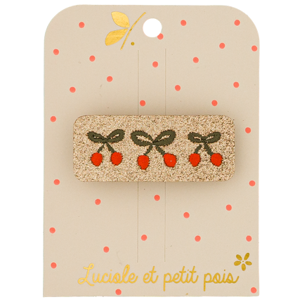 Barrette Cherry Twist