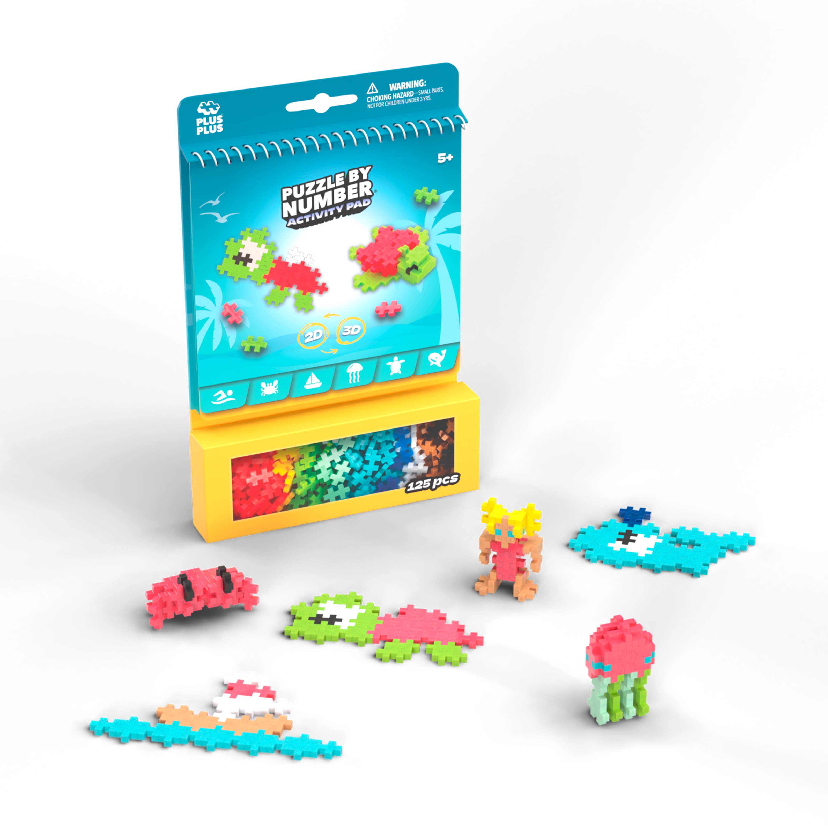 Puzzle 125 pièces | Bloc d'activités