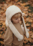 Chapeau Mouton - Oreilles Mobiles - Mouton Vanille