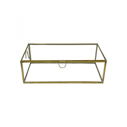Boite à Bijoux | Rectangle Brass