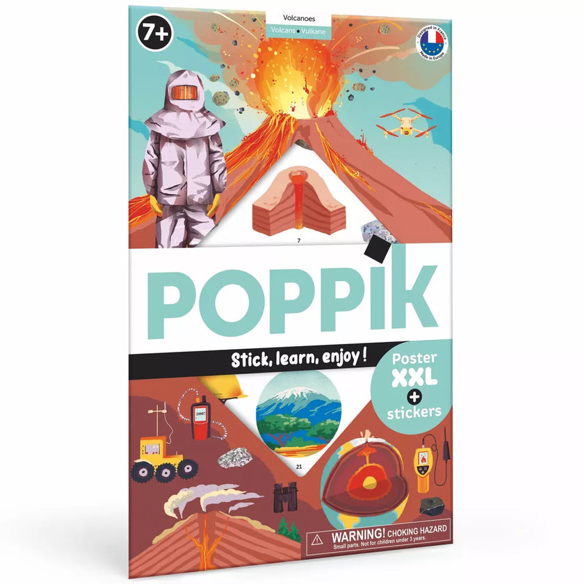 Poster XXL + stickers | À partir de 7 ans