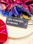 LES COPINES D'ABORD Porte-clés à paillettes Plus de Love