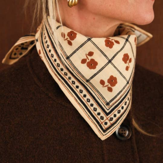 Petit foulard sister - latte