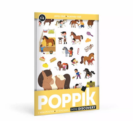 Mini poster + stickers | 3-8 ans