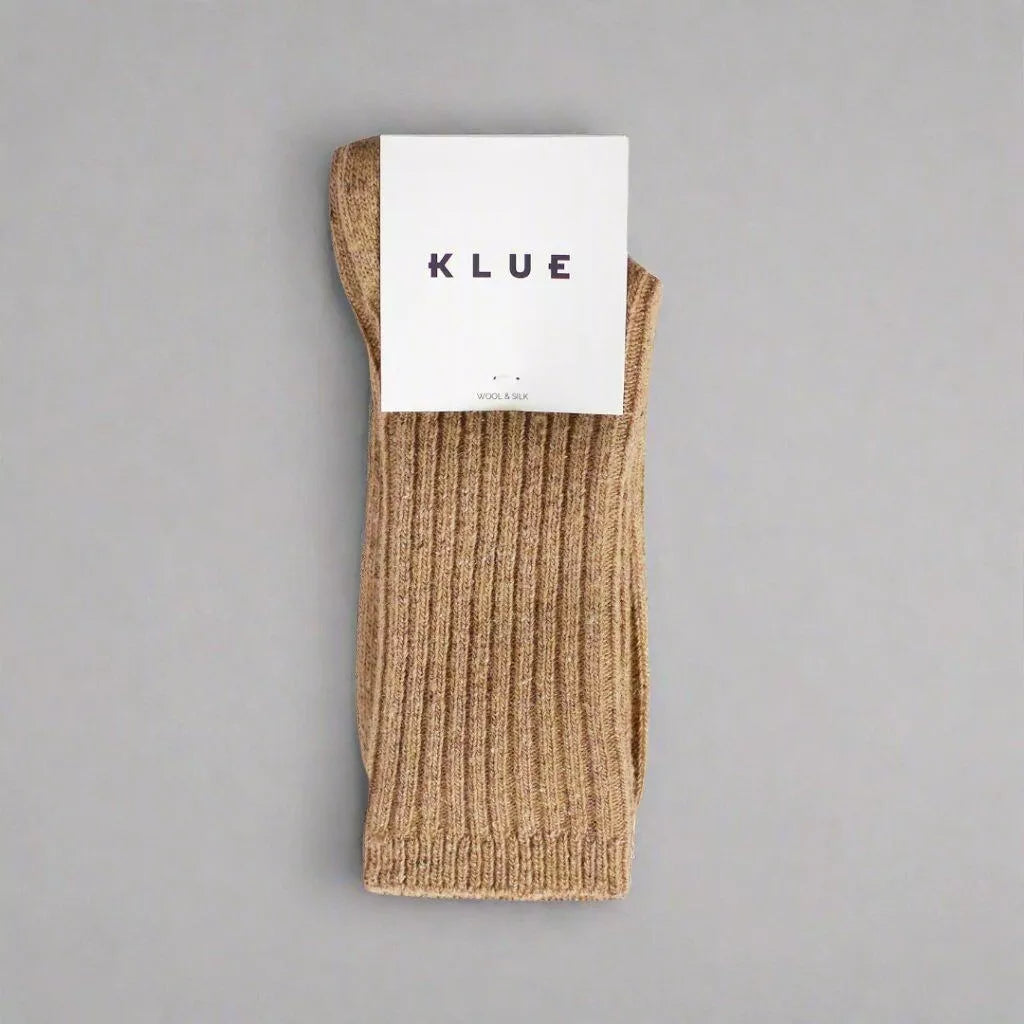 Chaussettes KLUE | soie et laine DUST STAR