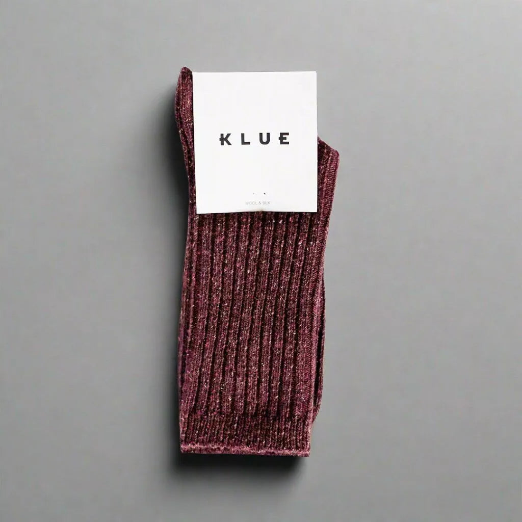 Chaussettes KLUE | soie et laine DUST STAR