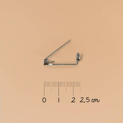Broche étoile filante - Paillettes bronze
