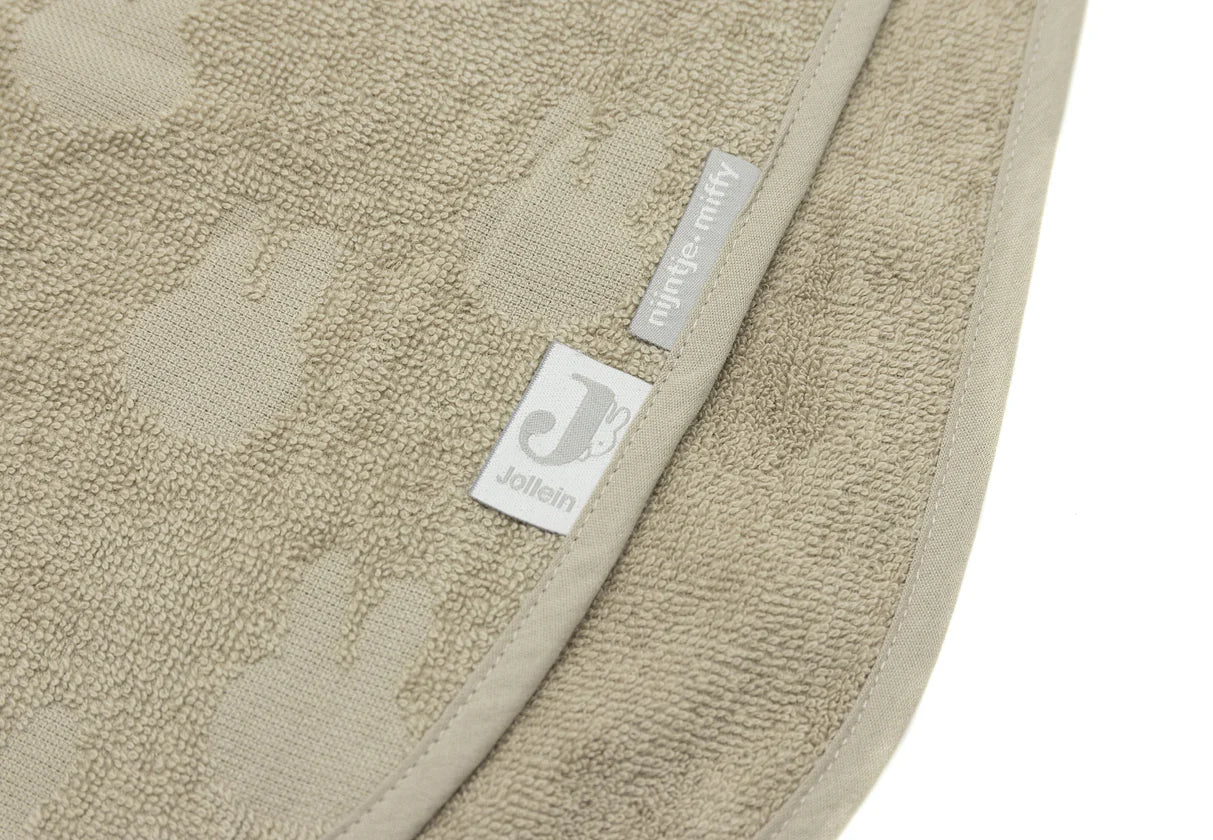 Poncho de Bain | Eponge Miffy Jacquard | Olive Green