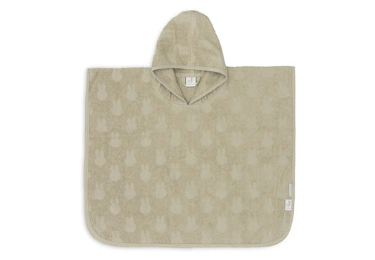 Poncho de Bain | Eponge Miffy Jacquard | Olive Green