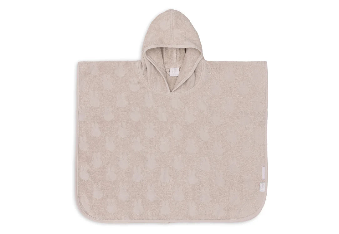 Poncho de Bain | Eponge Miffy Jacquard | Nougat