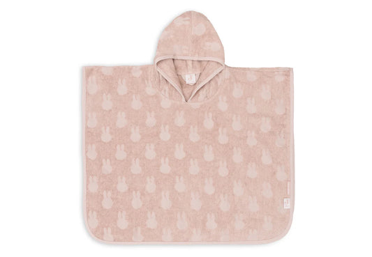 Poncho de Bain | Eponge Miffy Jacquard | Wild Rose