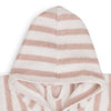 Poncho de Bain | Eponge Stripe Wild Rose