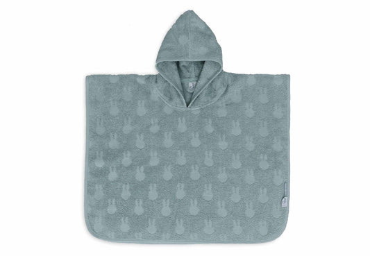 Poncho de Bain | Eponge Miffy Jacquard | Sea Green