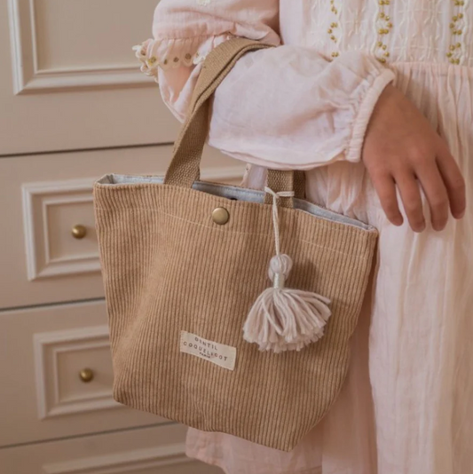 Sac velours enfant