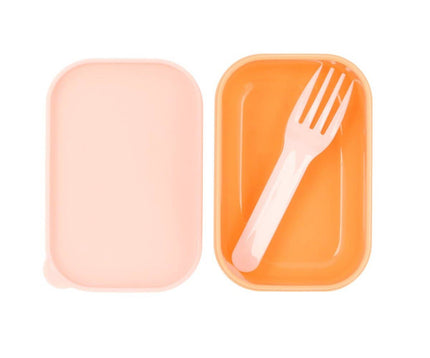 Boîte à Lunch École Enfant Bento Rayures Rose