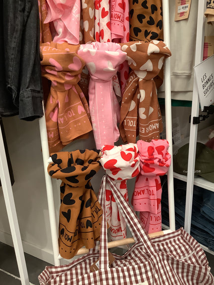 Grand Foulard | Toi, l'amour et moi